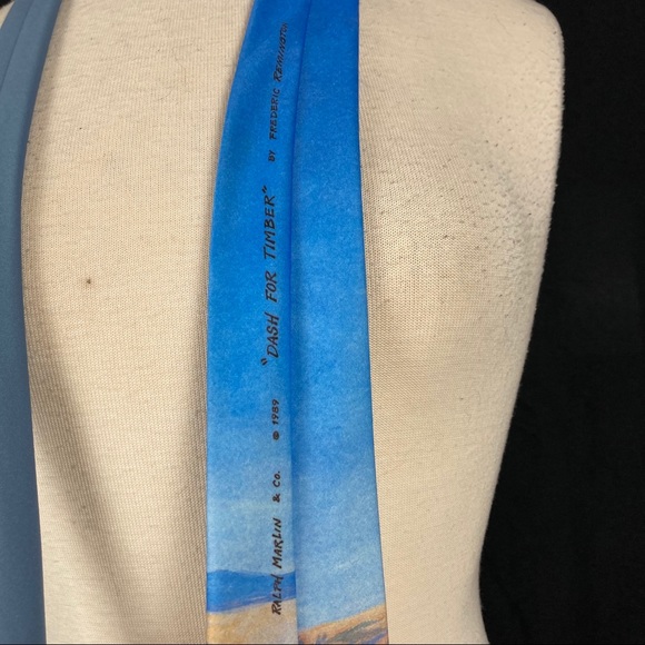 Ralph Marlin “Dash for Timber” men’s tie - Picture 7 of 9